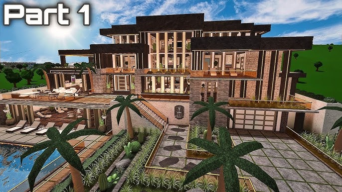 Bloxburg MEGA MODERN HUGE MANSION TOUR! $2,587,905 - BiliBili