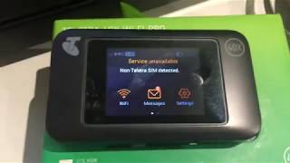 How to unlock Telstra 4GX WiFi Pro hotspot using only unlock code