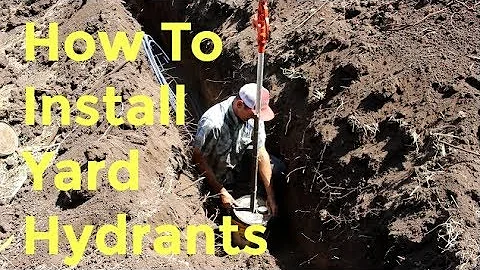 #255 - The Correct Way To Install A Yard Hydrant!