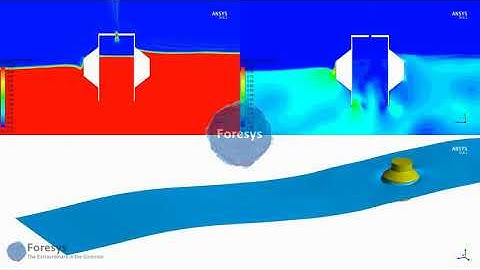 [ANSYS CFX] Floating oscillating water column (OWC) wave energy converter (WEC) 3