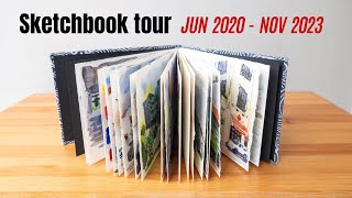 Sketchbook Tour from Jun 2020  Nov 2023