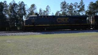 CSX Rock train With FEC #714