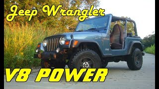 Stuffing a 5.2L V8 into a Jeep Wrangler - Project Introduction | V8 TJ Part 1