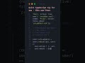 TypeScript trick that saves 10 lines ⚡ #typescripttips #programming #coding