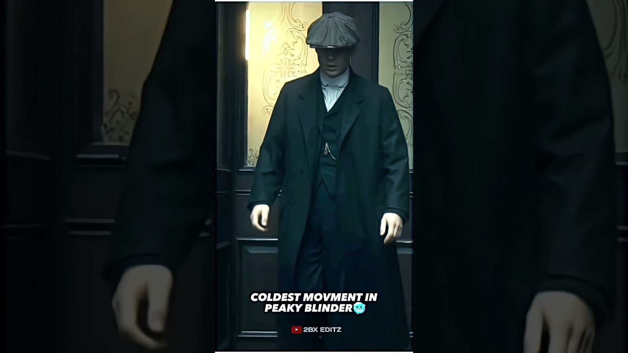 COLDEST MOVMENT IN PEAKY BLINDERS ?||Tommy Shelby status||attitude status ??#shorts