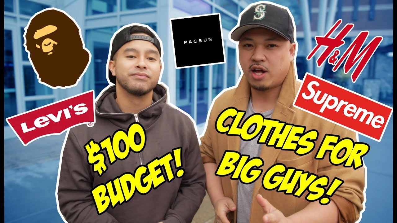 $100 OUTFIT CHALLENGE AT ENTIRE MALL! FEAT. BIG BOY JOHNNY! - YouTube