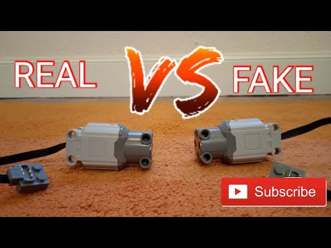 REAL VS FAKE lego L motor