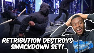 RETRIBUTION DESTROYS THE ENTIRE SMACKDOWN SET!!! | REACTION (WWE SMACKDOWN 8\/14\/20)