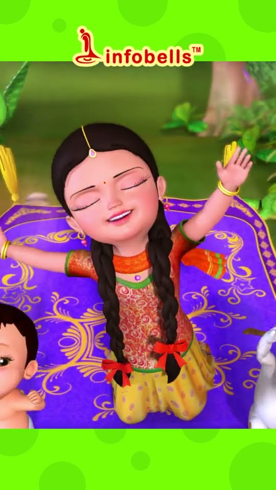 लाल लाल लाल कौन सा लाल रंग है - Colours Song | Hindi Rhymes \u0026 Balgeet | Infobells #hindirhymes