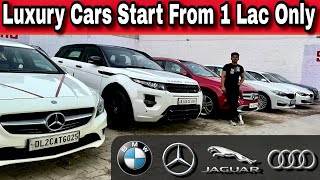 Luxury Cars in 2 lac ₹ | Low Price Cars In Delhi | BMW Mercedes Shanidevmotors