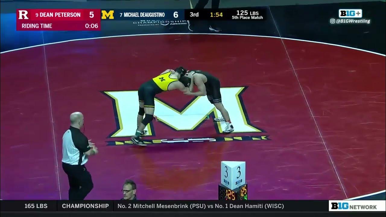 B1G Wrestling Championships 2024 Session 4, 5th Place YouTube