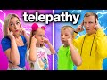 Telepathy Challenge | Gaby and Alex Family