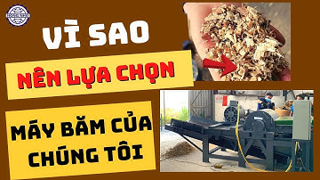 ✅Vì Sao Khách Hàng Nên Lựa Chọn Máy Băm Rác Ván Bóc Tại Công Ty Hồng Nho???