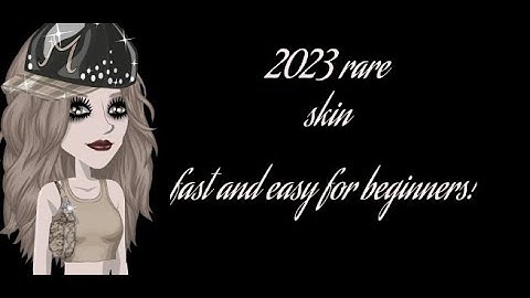 MSP 2023 rare skin tutorial for beginners!
