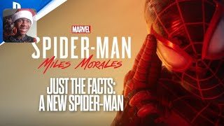 HIS SWAG IS S TIER!!! | Spider-Man Miles Morales Just The Facts A New Spider-Man Reaction