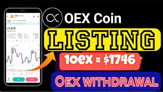 Big Announcement 💥 Openex Listing New Update // Oex Withdrawal Start // 1Oex = $1746 🤑🎉 #openex #oex