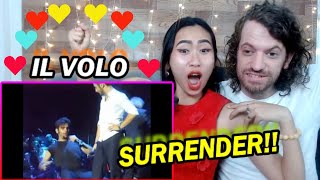 Italian Group IL VOLO - SURRENDER (Palermo, Italy 2015) | Thai-Canadian REACTION!!