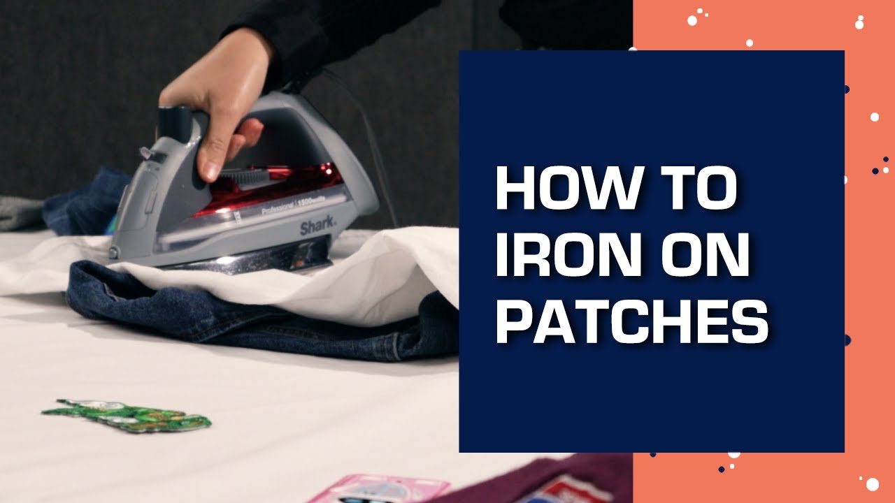 How to Iron PATCHES! 