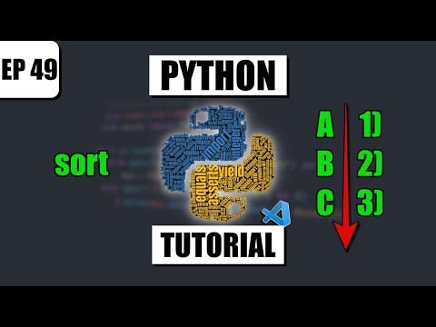 ΜΑΘΕ PYTHON ΤΩΡΑ // Ταξινόμηση Λιστών ! // EP 49