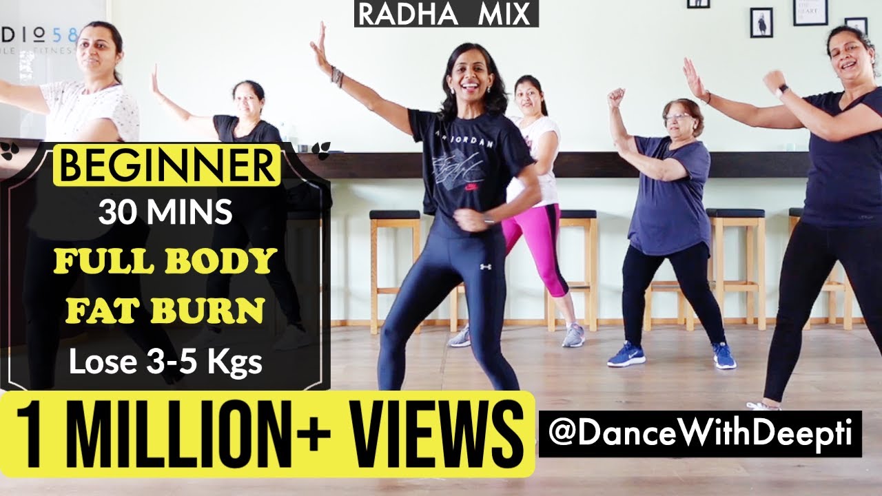 30mins DAILY BEGINNER  Bollywood Dance Workout  Exercise to Lose weight 3 5kgs  dancewithdeepti