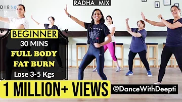 30mins DAILY BEGINNER | Bollywood Dance Workout | Exercise to Lose weight 3-5kgs #dancewithdeepti