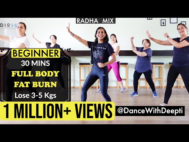 30mins DAILY BEGINNER | Bollywood Dance Workout | Exercise to Lose weight 3-5kgs #dancewithdeepti class=