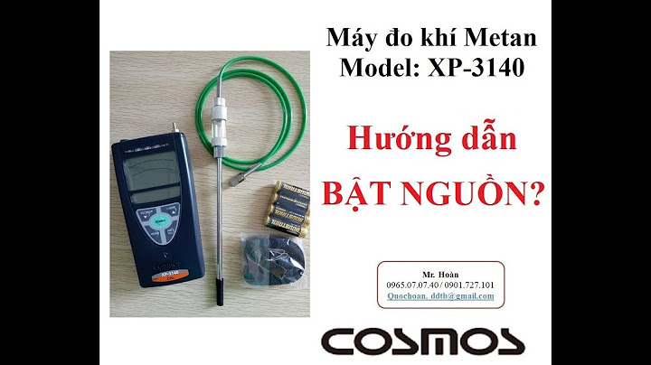 Hướng dẫn sử dụng máy đo khí cầm tay gp03