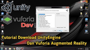 Tutorial Install Unityengine Dan Vuforia | Devgame Tutorial