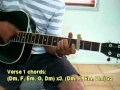 Aye meri zohra jabeen - guitar tutorial
