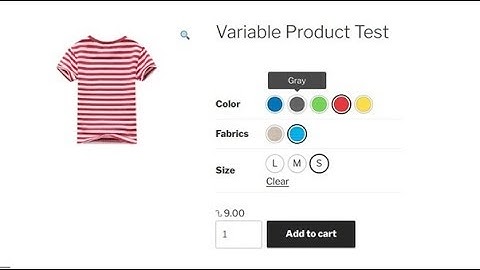 Cài đặt WooCommerce Variation Swatches Pro chọn sản phẩm biến thể - web3tot.com
