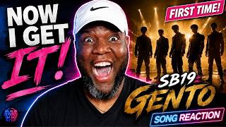 FIRST TIME HEARING SB19 “GENTO” — NOW I GET THE HYPE! 🇵🇭 | Reaction