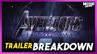 Avengers 4 End Game Trailer Breakdown