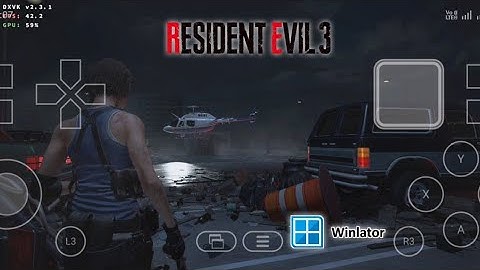 Resident Evil 3 (Remake) Gameplay HD Winlator Bionic Ludashi 2.7.2 (Window Emulator) Android