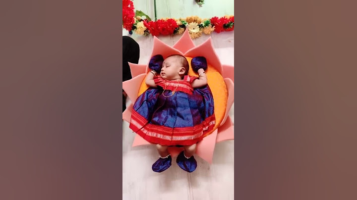 Lotus Bed for naming ceremony  #shorts
