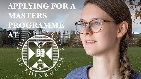 How I got an offer from the University of Edinburgh