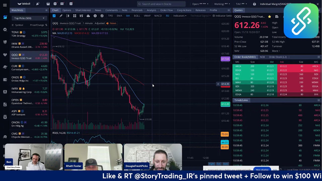 Morning Show, Live Trading & AIR CEO Interview — The Company Behind Hookah.com!