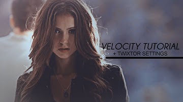 Svp Tutorial Velocity + Twixtor Settings