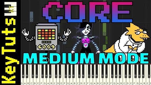 Learn to Play CORE from Undertale - Medium Mode