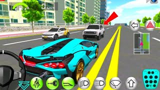 Supercar drive at high speed inside the city || 3D Driving Class Live || Car Driving Zone