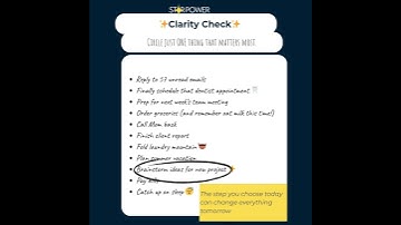 Overwhelmed by Your To-Do List? Try This 16-Second Reset | Star Power Daily Boost