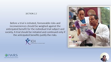 13 Principles of ICH GCP - Good Clinical Practice