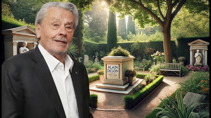 Alain Delon : Sa tombe dans son domaine de Douchy en danger bientôt ?