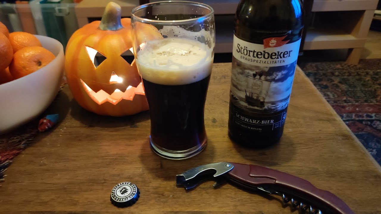 Störtebeker Schwarzbier... a decent black beer [Beer Review] for 