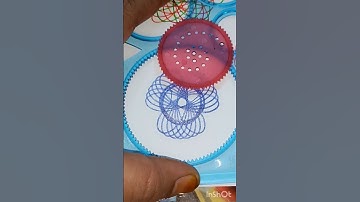 The spirograph art #spirograph #satisfying #spiroart #art #youtubeshorts #shorts #short