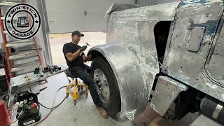 Peterbilt 359 Restoration Ep.80 Fender Bender