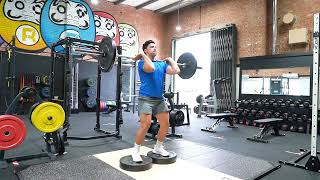 Deficit Pause Power Clean | Olympic Lifting | Strength and Conditioning Exercises