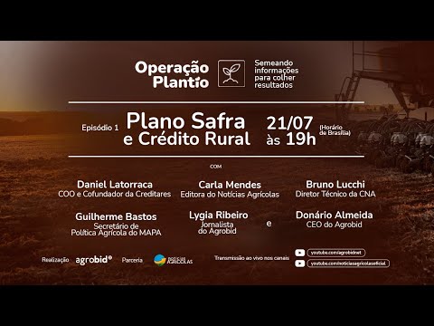 Plano Safra e Crédito Rural para a Safra 2022/23