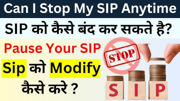 Can I Pause Or Stop My Monthly SIP Anytime | Stop SIP | Pause SIP | How to Cancel SIP In Upstox