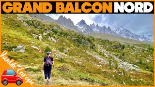 Hiking the Grand Balcon Nord in Chamonix, France