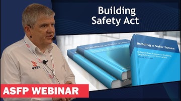 ASFP Webinar - Building Safety Act | Webinar